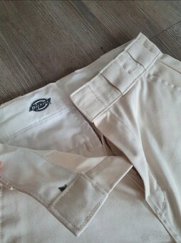 dickies nohavice béžové S - 4