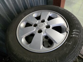 Letné pneumatiky 185/65 R14 + elektróny KIA - 4