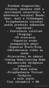 Diagnostika, kódovanie funkcií - 4