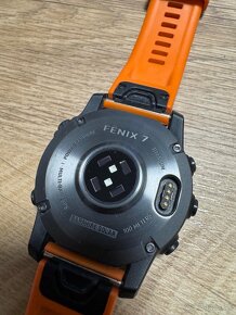 Predám hodinky GARMIN FENIX 7 SAPPHIRE SOLAR CARBON GRA - 4