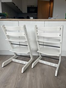 2x stokke tripp trapp stolicka biela - 4