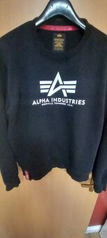 Čierna Original Mikina ALPHA INDUSTRIES - 4