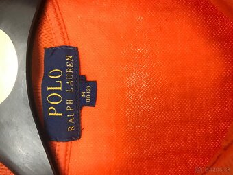 POLO RALPH LAURENT originál Orange damske polotricko S/M - 4