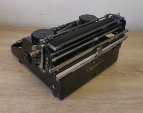 Starožitný písací stroj OLYMPIA Filia z roku 1937 - 4
