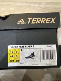 Adidas terrex free hiker 2 pánska turistická obuv - 4