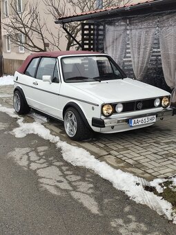 Golf mk1 cabrio 1986 1.8 70kw - 4