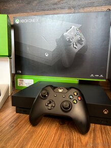 XBOX ONE X 1TB (4k) + možnosť dokúpenia hier a kinectu - 4