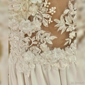 Biele svadobné šaty - 4