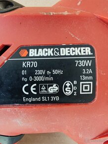 Príklepová vrtačka BLACK&DECKER KR 70 - 4