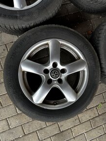 Predám zimnú sadu AL disky 5x120 na Vw t5 t6 pneu 235/55 r17 - 4