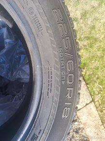 225/60 R18 zimne pneu 4ks nokian Dot4519 - 4