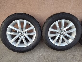 Predám originálne kolesá Volkswagen 5x112 r16 Sepang - 4