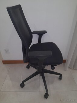 Ergonomická kancelárska stolička Sedus Pro Light / čierna - 4