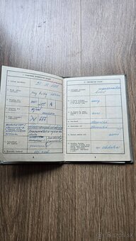 Vojenská knižka 1951 + Legitimácia - 4