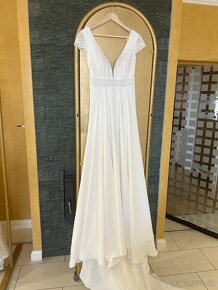 Nové svadobné šaty s visačkou - 4