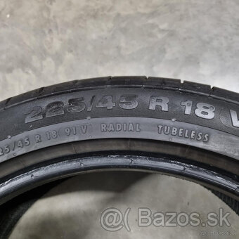 Letné pneumatiky 225/45 R18 CONTINENTAL DOT1120 - 4