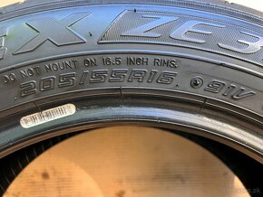 Letné pneumatiky 205/55 R16 91V Falken dva kusy - 4