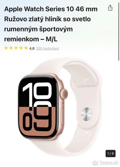 Apple Watch Series 10 46mm rosegold - 4