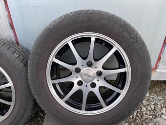 Hyundai, Kia alu disky s pneu 195/65 R15 - 4