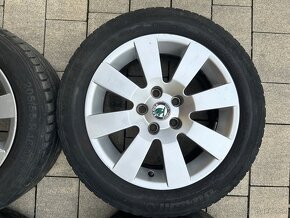 Originál Škoda elektróny / disky r16 5x112 - 4