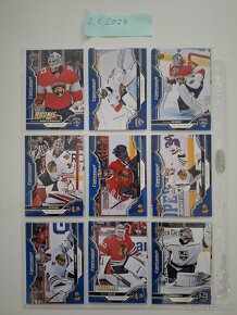 Hokejové karty - brankári COMPENDIUM BLUE - 4