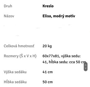 Kreslo - 4