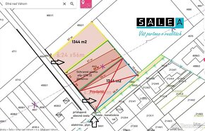 stavebný pozemok 1344m2 - 4