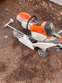 Stihl ts 800 rozbrušovací pila se stihl vozíkem - 4