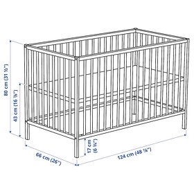 Detská postieľka z IKEA - 4