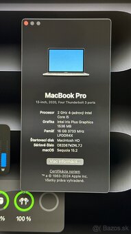  Apple MacBook Pro 13 palcov, 2020 Space gray - 4