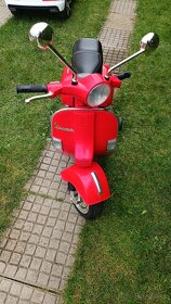 Elektrická detská motorka Vespa - 4