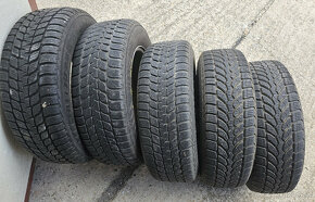 4x disk Audi 6Jx15 ET38 5x100 + 5x Bridgestone 195x65R15 91H - 4