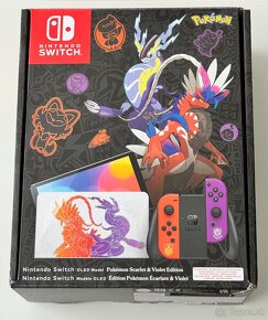 Nintendo switch oled limited pokémon edícia - 4