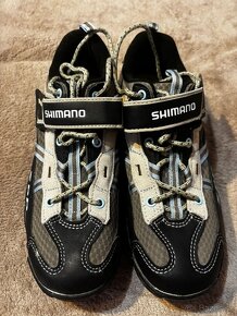 Predám dámske tretry Shimano Sh-Wm41 s MTB kuframi - 4