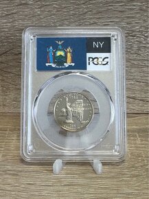 PCGS 2001 New York 50 State Quarter, 5.985 ks - 4