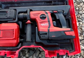 Hilti TE 6-A36 vŕtacie kladivo, 2x batéria, nabíjačka, kufor - 4