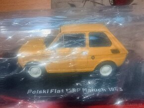 1:24 POLSKI FIAT 126P, Nezapomenutelné automobily - 4