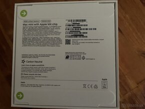 Nerozbalený Mac Mini M4, 2024, 16GB RAM, 256 GB SSD - 4