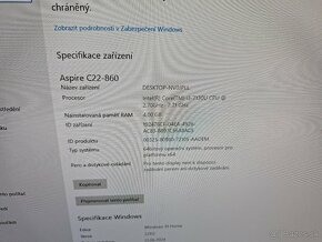 Acer Aspire C22-860 - 4