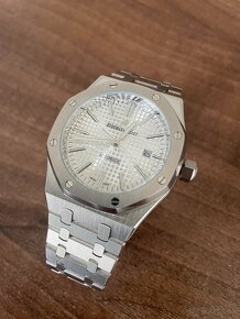 Hodinky Audemars Piguet - Royal Oak White Dial - 4