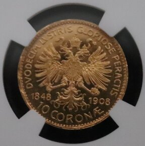 Jubilejná 10 koruna 1908 - 4