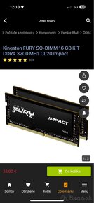 Kingston FURY SO-DIMM 16GB KIT - 4