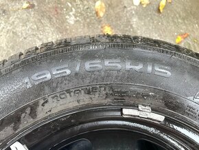 Predam zimne pneumatiky Nokian 195/65 R15 na diskoch - 4