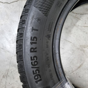 Zimné pneumatiky 195/65 R15 CONTINENTAL DOT1716 - 4