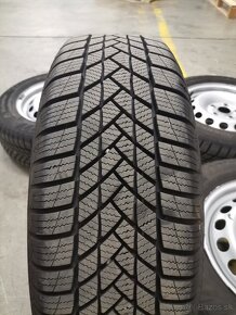 Zimné pneumatiky 195/65 R15 + plechové disky - 4