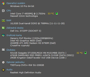 Dell Latitude 6540 intel i7-500GB nový SSD disk-8GB RAM - 4