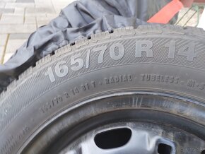 Barum Polaris 3 165/70 r14 81T M+S zimné na diskoch (4ks) - 4