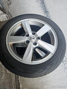 4ks ekektrony 5x108 orig Volvo so zimnymi pneu 205/55 R16 - 4