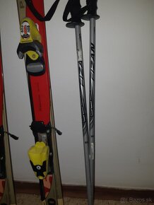 lyže 110 cm Völkl P50 junior racer + paličky 80 cm - 4