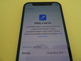 iPhone 12 MINI 128GB BLUE - ZÁRUKA 1 ROK - 100% BATERIA - 4